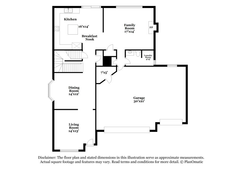 3,770/Mo, 858 Sundown Dr Castle Rock, CO 80104 Floorplan View