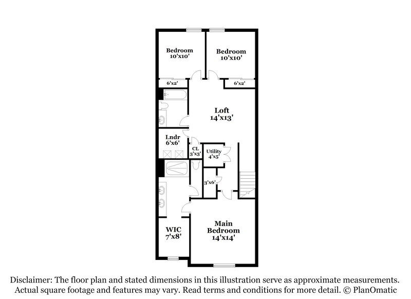 2,795/Mo, 13971 Vispo Way Broomfield, CO 80020 Floor Plan View 2