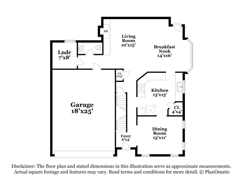 3,550/Mo, 19229 E Caspian Pl Aurora, CO 80013 Floor Plan View 2