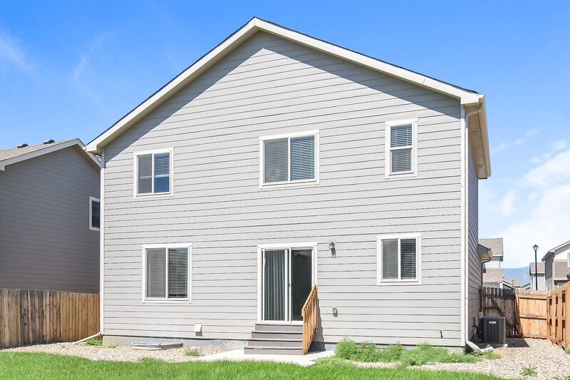 4,430/Mo, 6165 Fiddle Way Colorado Springs, CO 80925 Rear View
