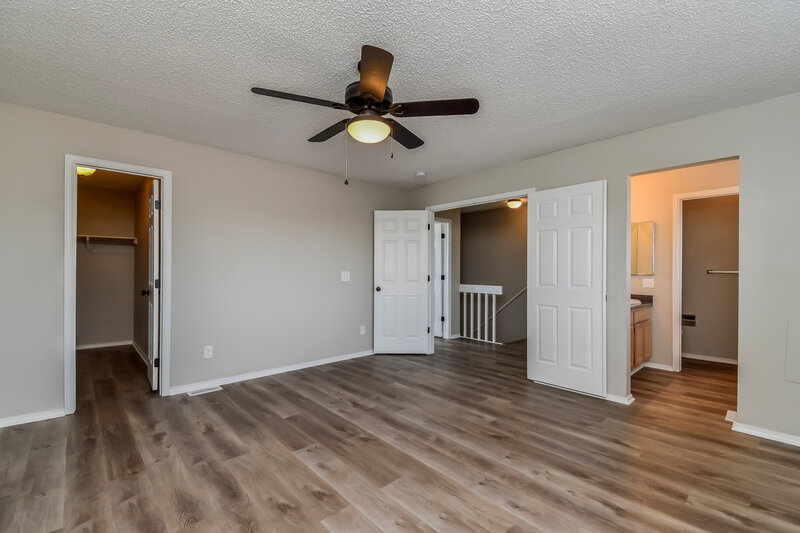 2,530/Mo, 933 Daffodil St Fountain, CO 80817 Main Bedroom View