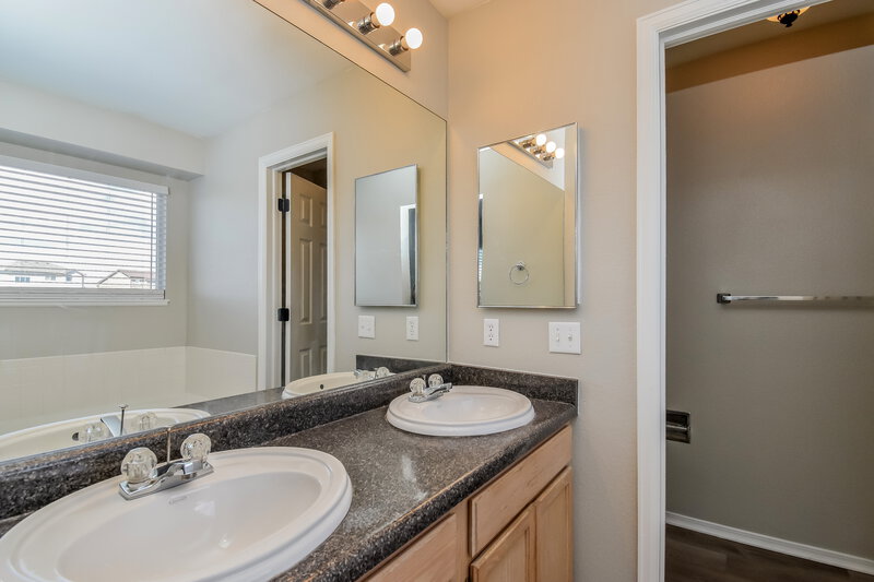 2,530/Mo, 933 Daffodil St Fountain, CO 80817 Main Bathroom View