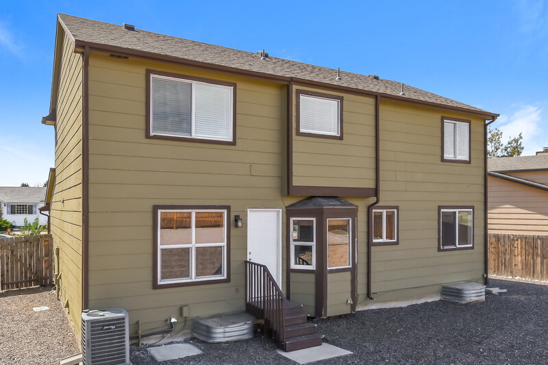 2,530/Mo, 933 Daffodil St Fountain, CO 80817 Rear View