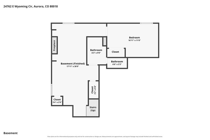 3,245/Mo, 24762 E Wyoming Cir Aurora, CO 80018 Floor Plan View 3