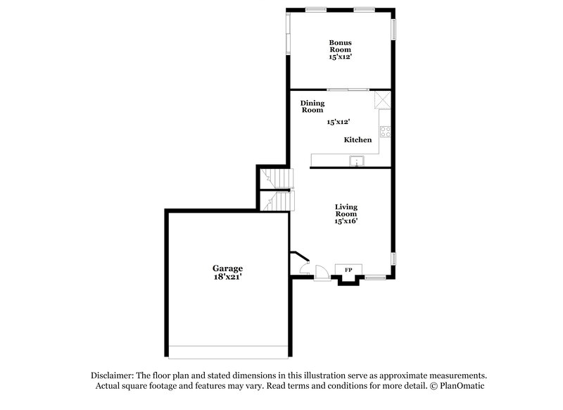 2,935/Mo, 19743 E Wagontrail Dr Centennial, CO 80015 Floor Plan View