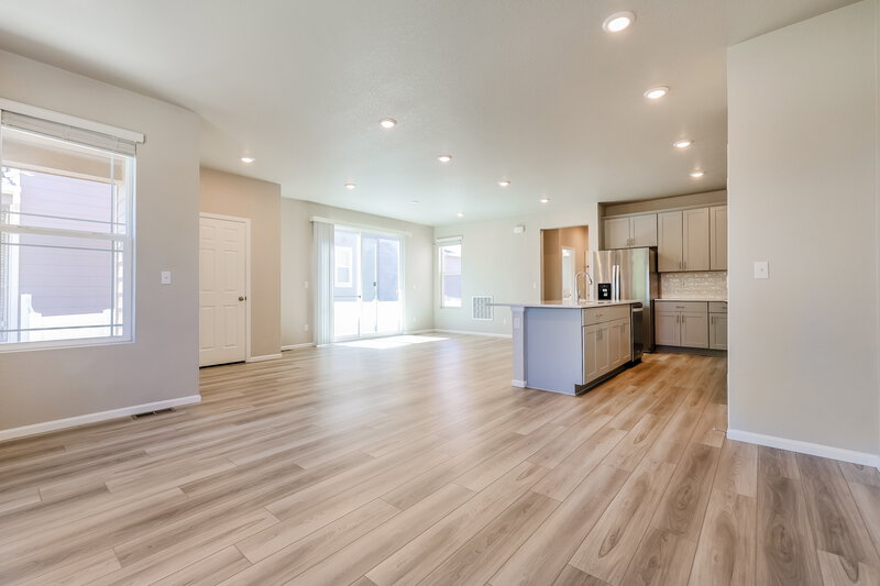 2,790/Mo, 5130 Bittercress Rd Brighton, CO 80640 Living Room View