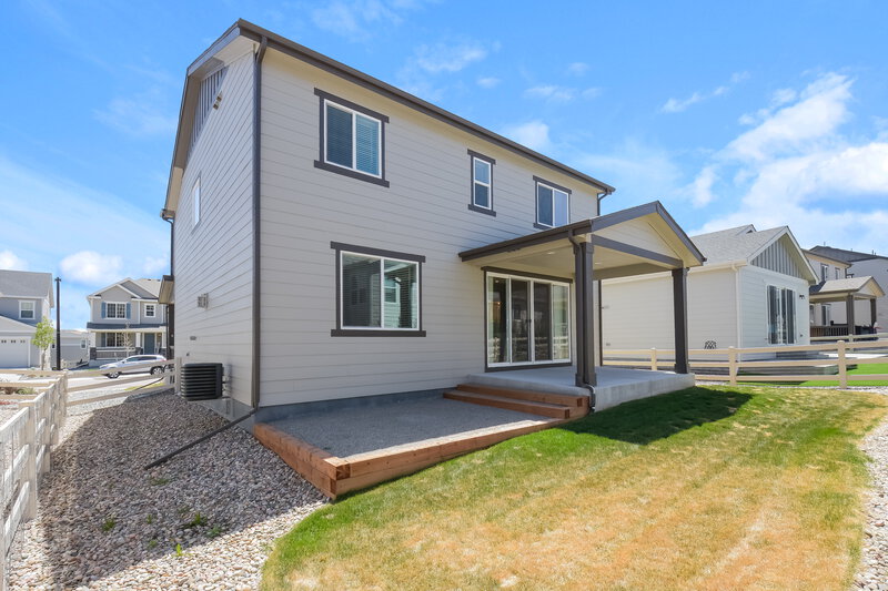 3,015/Mo, 3565 Makley Cir Castle Rock, CO 80104 Rear View