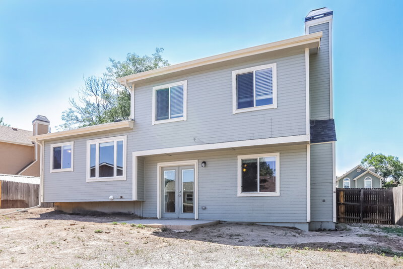 3,185/Mo, 16352 Orchard Grass Ln Parker, CO 80134 Rear View