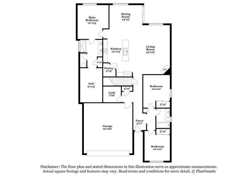 2,785/Mo, 3927 Red Valley Ln Castle Rock, CO 80104 Floor Plan View 2
