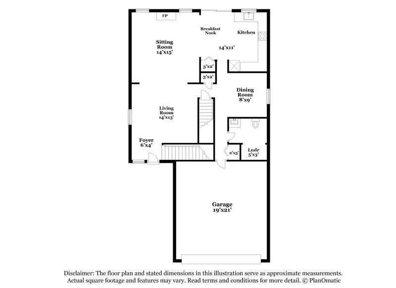 2,870/Mo, 17028 Foxton Dr Parker, CO 80134 Floor Plan View