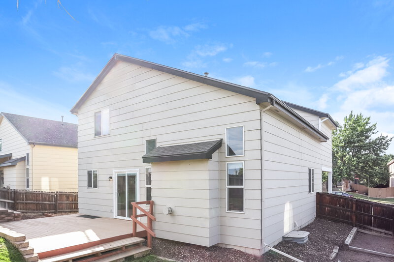 2,870/Mo, 17028 Foxton Dr Parker, CO 80134 Rear View