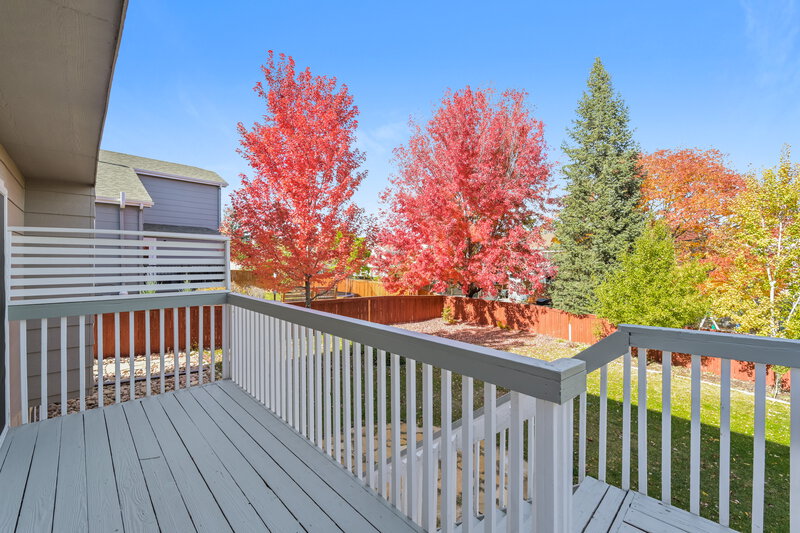 2,950/Mo, 16131 Bluebonnet Dr Parker, CO 80134 Deck View