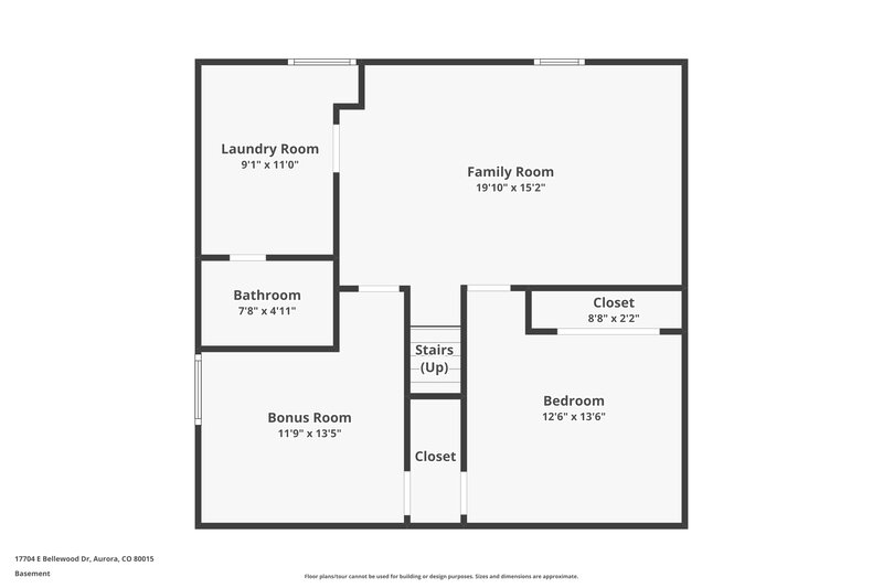 2,795/Mo, 17704 E Bellewood Dr Aurora, CO 80015 Floor Plan View 2