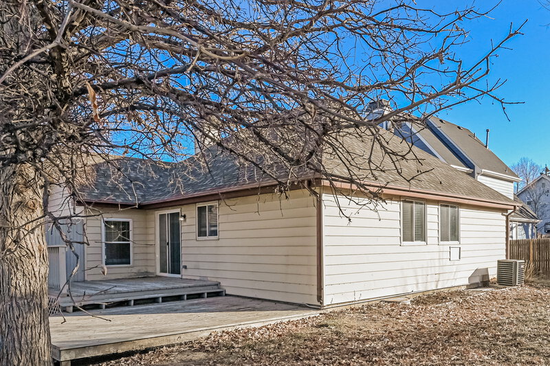 2,795/Mo, 17704 E Bellewood Dr Aurora, CO 80015 Rear View