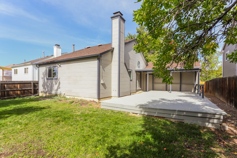 3,015/Mo, 19690 E Bates Dr Aurora, CO 80013 Rear View