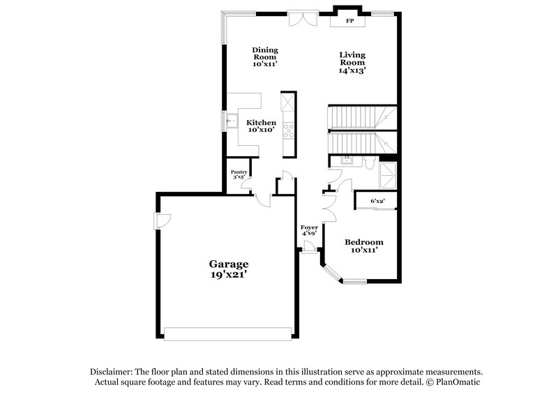 3,220/Mo, 3667 S Fundy Way Aurora, CO 80013 Floor Plan View 2