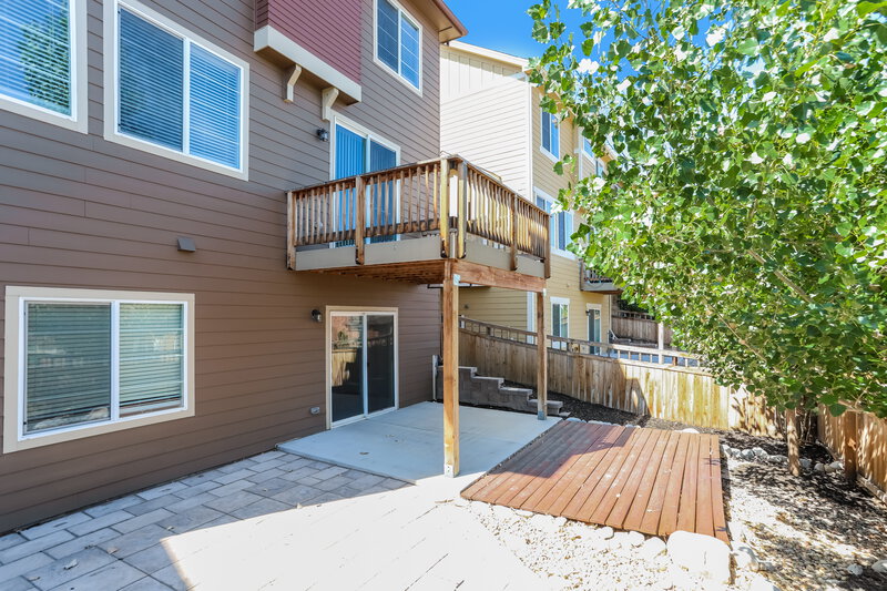 2,775/Mo, 3305 Riverwood Way Castle Rock, CO 80109 Rear View