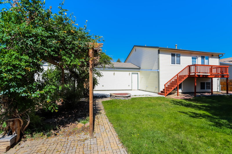2,670/Mo, 8303 Sandreed Cir Parker, CO 80134 Rear View