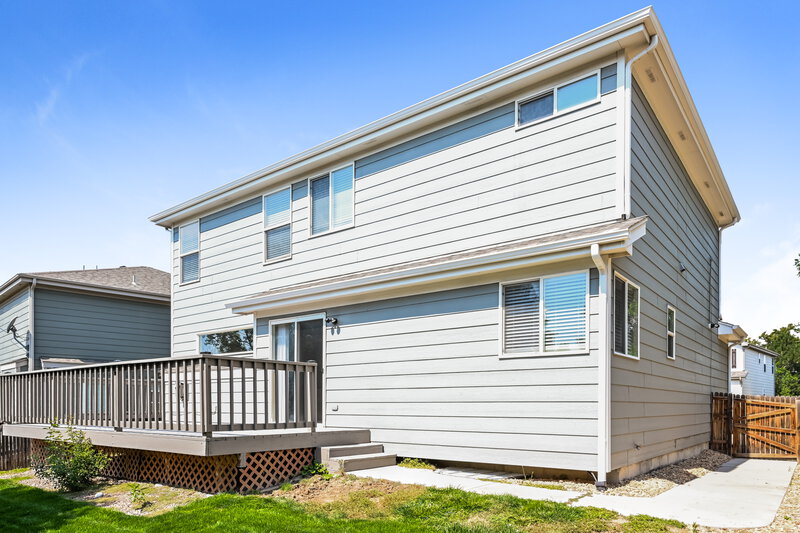 2,945/Mo, 6635 Fonder Dr Parker, CO 80134 Rear View