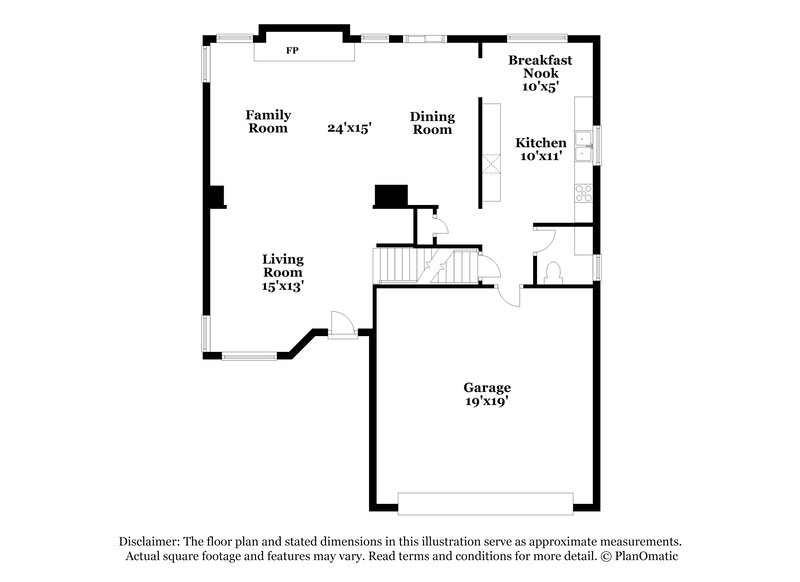 3,220/Mo, 17214 Paoli Way Parker, CO 80134 Floor Plan View