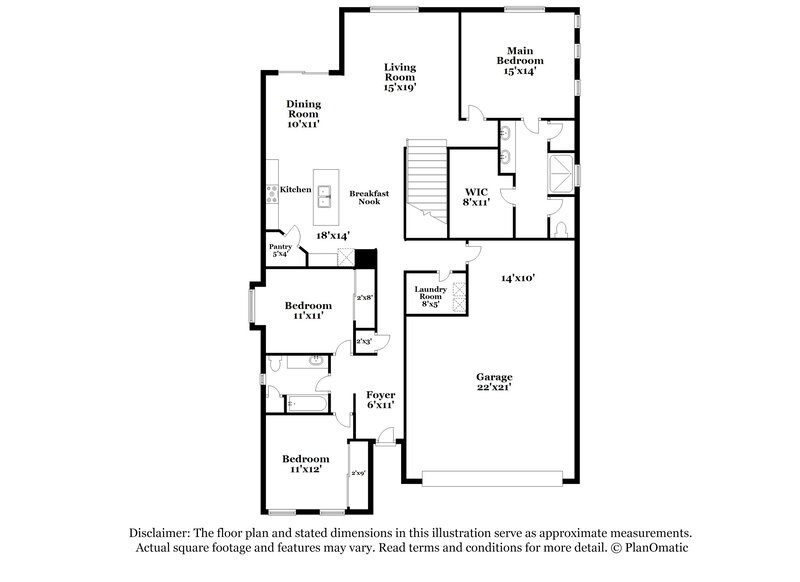 2,915/Mo, 9207 Salida St Commerce City, CO 80022 Floor Plan View