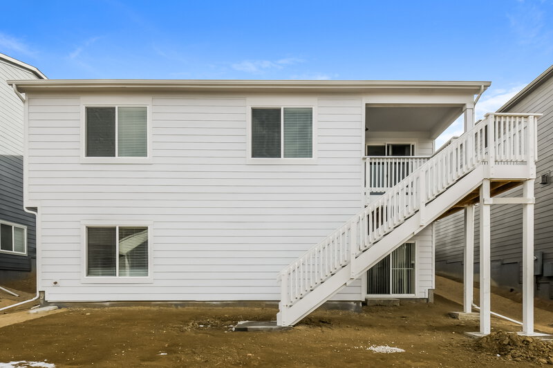 2,915/Mo, 9207 Salida St Commerce City, CO 80022 Rear View
