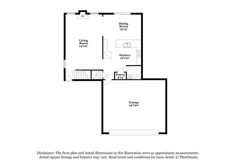 3,210/Mo, 9662 Lamar Pl Westminster, CO 80021 Floor Plan View