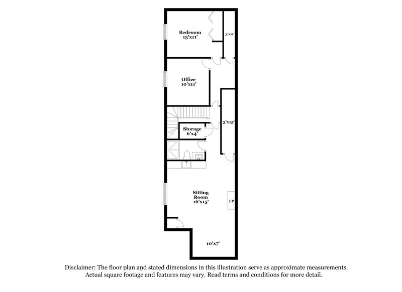 3,570/Mo, 5647 S Buchanan St Aurora, CO 80016 Floor Plan View
