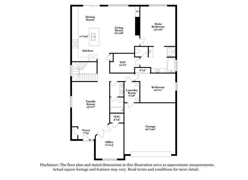3,570/Mo, 5647 S Buchanan St Aurora, CO 80016 Floor Plan View 2