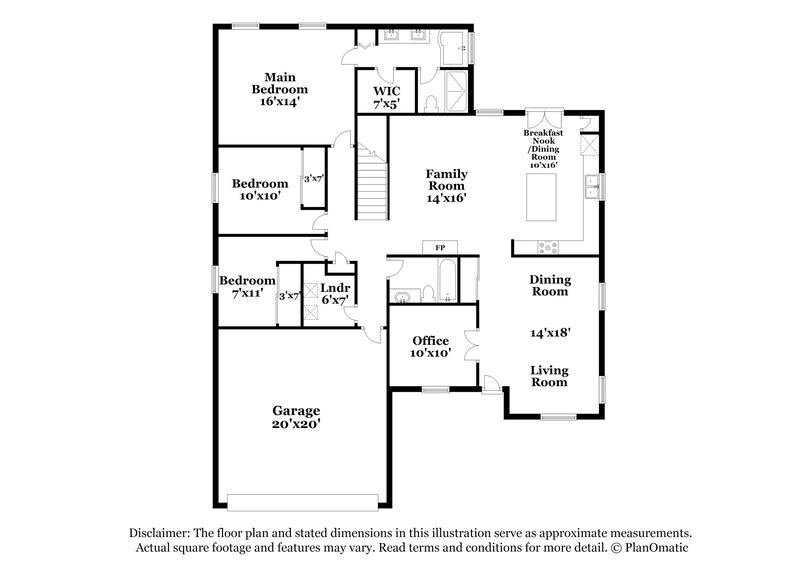2,605/Mo, 4223 Pioneer Pl Brighton, CO 80601 Floor Plan View 2