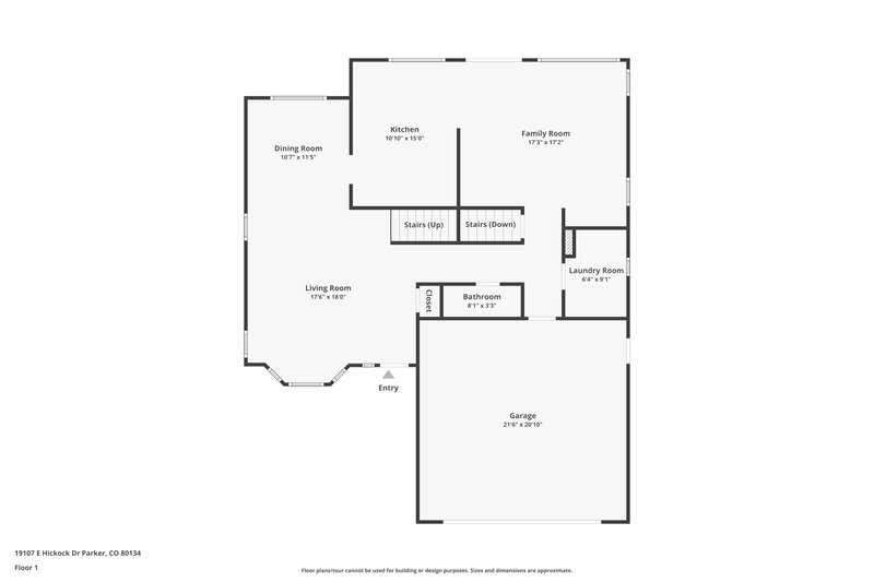2,995/Mo, 19107 E Hickock Dr Parker, CO 80134 Floor Plan View 2