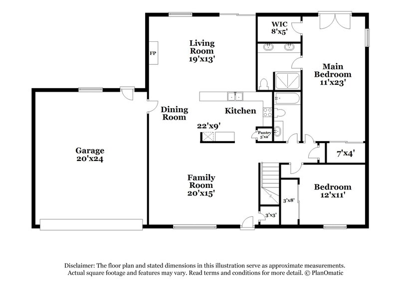 2,825/Mo, 4494 S Bahama Way Aurora, CO 80015 Floor Plan View