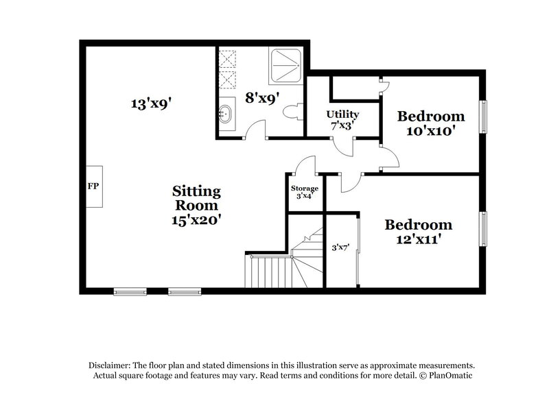 2,825/Mo, 4494 S Bahama Way Aurora, CO 80015 Floor Plan View 2