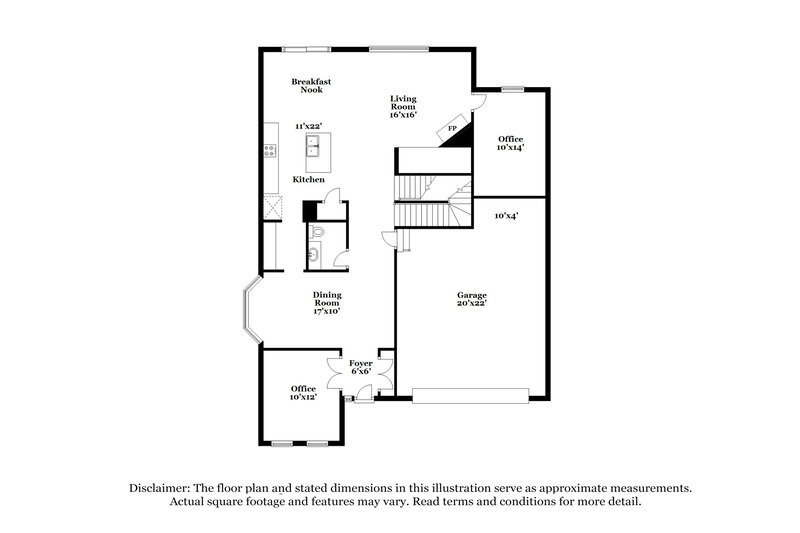 3,180/Mo, 13073 Trenton Pl Thornton, CO 80602 Floor Plan View
