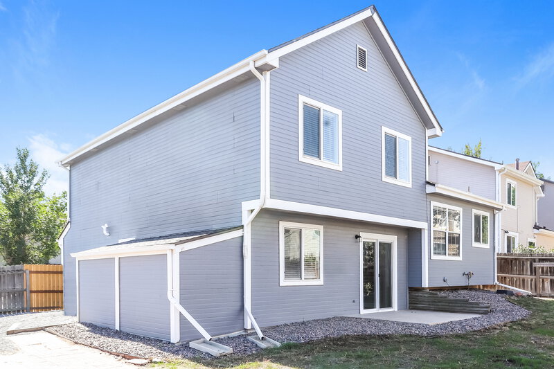 2,950/Mo, 16393 Goldenrod Way Parker, CO 80134 Rear View