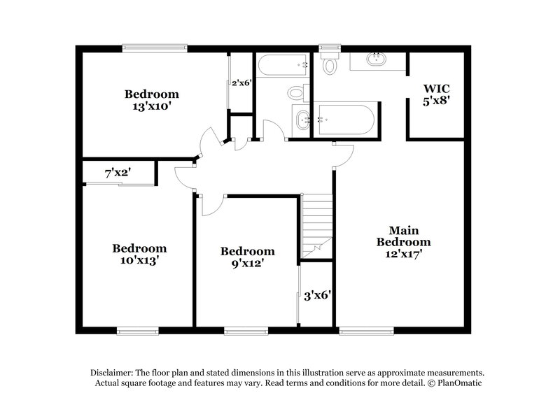 2,870/Mo, 4133 S Andes Way Aurora, CO 80013 Floorplan View 3