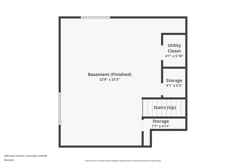 2,975/Mo, 5800 S Rock Creek Dr Castle Rock, CO 80109 Floor Plan View