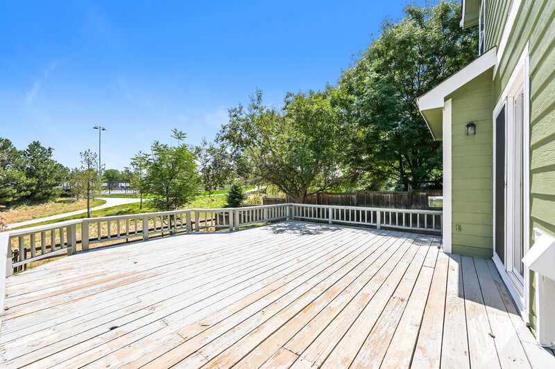 2,975/Mo, 5800 S Rock Creek Dr Castle Rock, CO 80109 Deck View