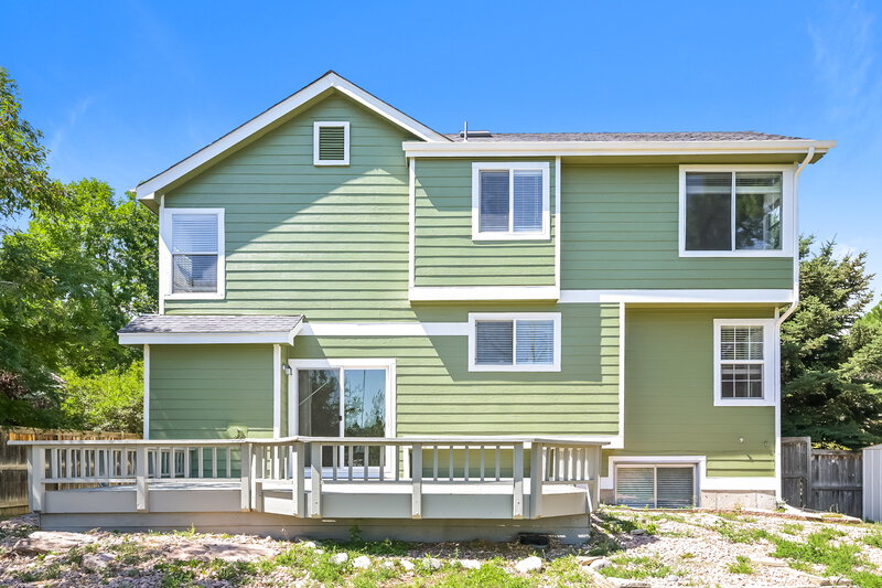 2,975/Mo, 5800 S Rock Creek Dr Castle Rock, CO 80109 Rear View