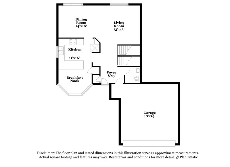 3,025/Mo, 23275 Blackwolf Way Parker, CO 80138 Floor Plan View 3