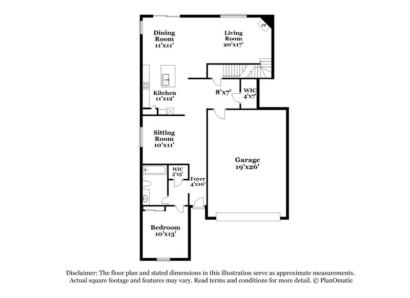 2,415/Mo, 9231 Rifle St Commerce City, CO 80022 Floor Plan View