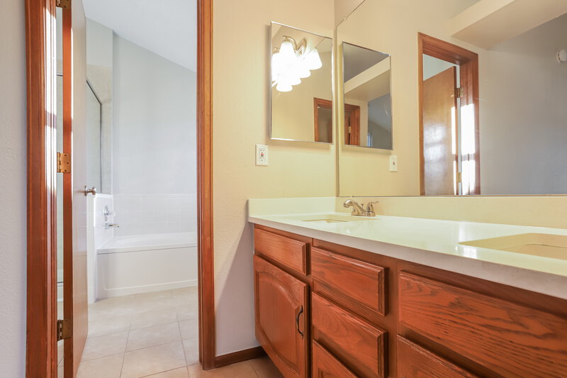 3,305/Mo, 5002 N Blazingstar Trl Castle Rock, CO 80109 Main Bathroom View