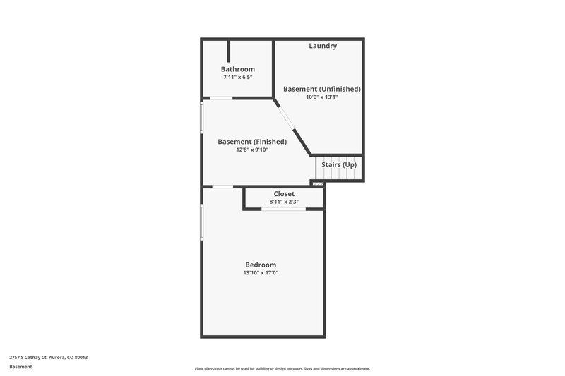 3,180/Mo, 2757 S Cathay Ct Aurora, CO 80013 Floor Plan View 3