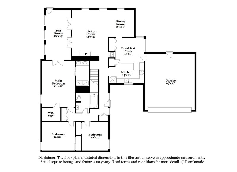 3,590/Mo, 5931 Thunder Hill Rd Parker, CO 80134 Floorplan View 2
