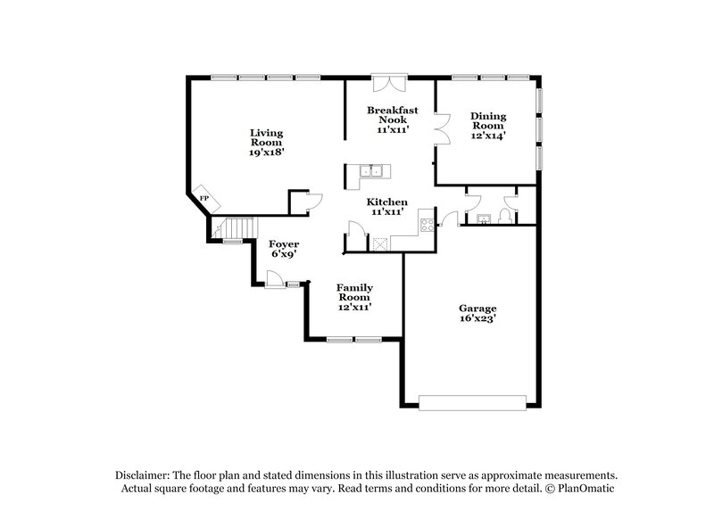 2,005/Mo, 3896 Turnberry Park Dr Pfafftown, NC 27040 Floor Plan View