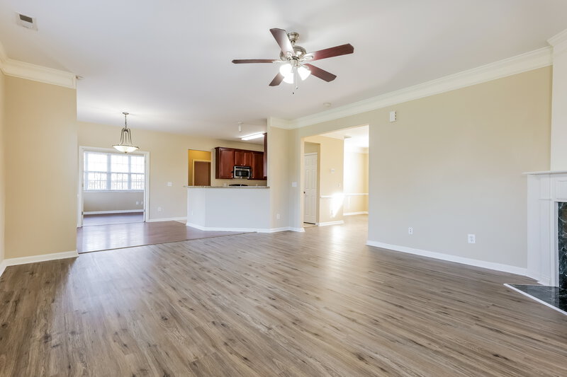 2,005/Mo, 3896 Turnberry Park Dr Pfafftown, NC 27040 Living Room View 2
