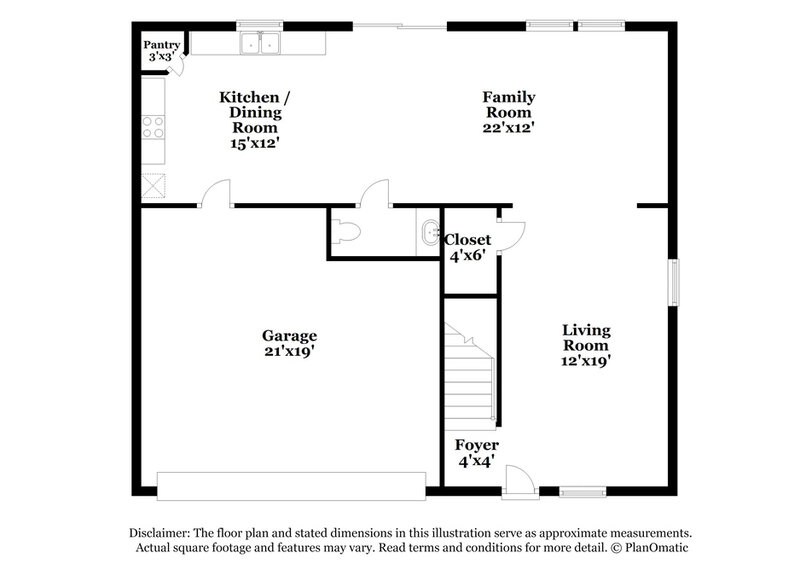 1,625/Mo, 2650 Chatfield Dr Winston-Salem, NC 27103 Floorplan View