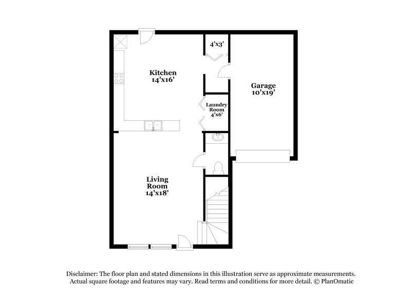 1,735/Mo, 5095 Joshua Way Ln Ne Winston-Salem, NC 27105 Floor Plan View
