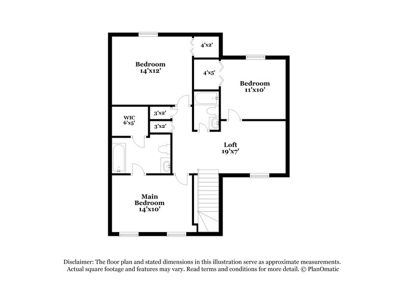 1,735/Mo, 5095 Joshua Way Ln Ne Winston-Salem, NC 27105 Floor Plan View 2