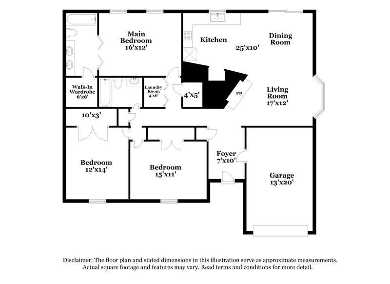 1,755/Mo, 229 Lucan Dr Greensboro, NC 27406 Floor Plan View